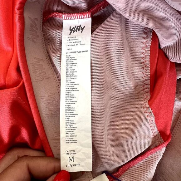 Fabletics NWT Yitty Women size M Headliner Shaping High Waist Leggings - Picture 7 of 8